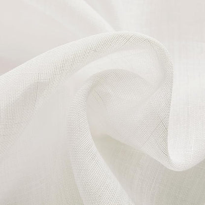 Joydeco Sheer Curtains 72 Inches Long, Cream Curtains - Image 8