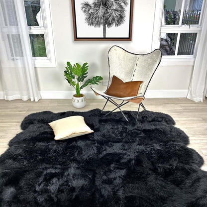 HUAHOO Premium Genuine Sheepskin Rug Real Australia Sheepskin Natural Luxury by HUAHOO