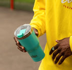 Beast 40 oz Tumbler Stainless Steel Vacuum Insulated Coffee Ice Cup Double Wall Travel Flask (Aquamarine Blue)