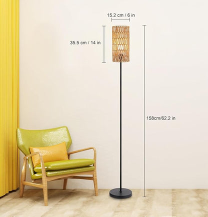 Ruiever Floor Lamp for Living Room, Farmhouse Floor lamp, Modern Standing lamp - Image 2