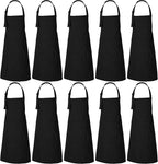 RAJRANG 100% Cotton Cooking Apron with 3 Pockets Kitchen Chef BBQ Adjustable Bib Aprons for Women Men