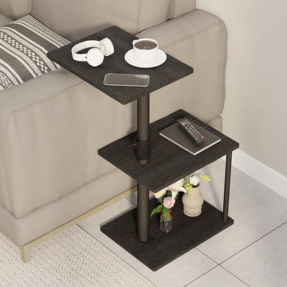 Faesun Swivel Side Table for Couch Arm, Adjustable C End Table for Recliner or - Image 6