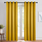 NICETOWN Gold Curtains 84 inches Long Blackout by NICETOWN