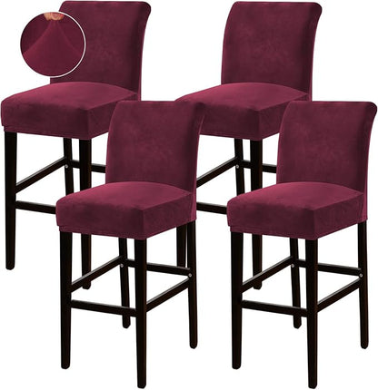 Turquoize Bar Stool Covers 4 Pack Bar Stool Covers by Turquoize