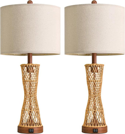 OYEARS 27" Table Lamps Set of 2 - Image 7