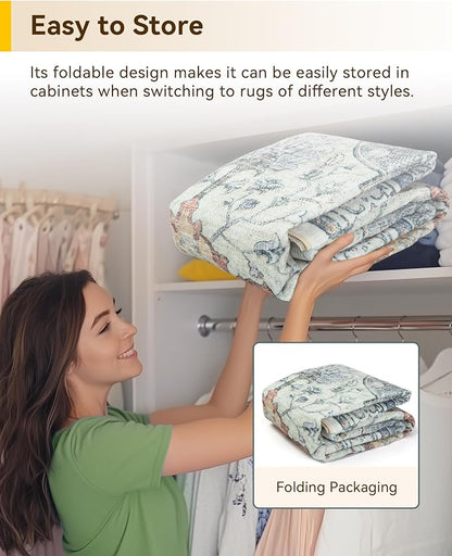 RELEANY Washable Area Rug, Runner 2'x6', Water Repellent, Pet Friendly - Image 8