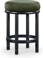 Meridian Furniture 977Green-C Monette Collection Art Deco Counter Stool by MeridianFurniture