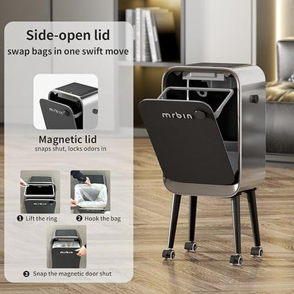 Mrbin Motion Sensor Bathroom Trash Can - Image 5