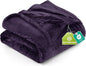 Utopia Bedding Ultra Soft Fleece Bed Blanket Full Size Purple | Microfiber by UTOPIABEDDING