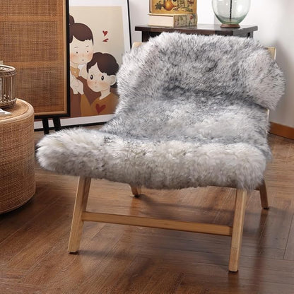 IRIWOOL Premium Genuine Fur Sheepskin Rug Real Australia Sheepskin Natural by IRIWOOL