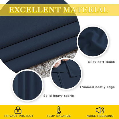 NICETOWN Bedroom Window Treatment Blackout Curtain Panel - Image 5