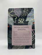 512 Coffee – Specialty Ethiopian Whole Bean Coffee, Light Roast – Mount Bonnell Ethiopia – Freshly Hand-Roasted Arabica, Premium Small Batch, Single Origin