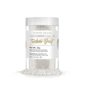 BAKELL White Edible Glitter, 25 Grams | TINKER DUST Edible Glitter | KOSHER Certified | 100% Edible Glitter | Cakes, Cupcakes, Cake Pops, Drinks, Dessert Vegan Glitter & Dusts (25g, White)