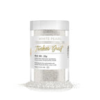 BAKELL White Edible Glitter, 25 Grams | TINKER DUST Edible Glitter | KOSHER Certified | 100% Edible Glitter | Cakes, Cupcakes, Cake Pops, Drinks, Dessert Vegan Glitter & Dusts (25g, White)