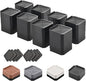 EclatBain Bed Risers Furniture Risers Heavy-Duty Rectangular Adjustable Block 8 by Unknown