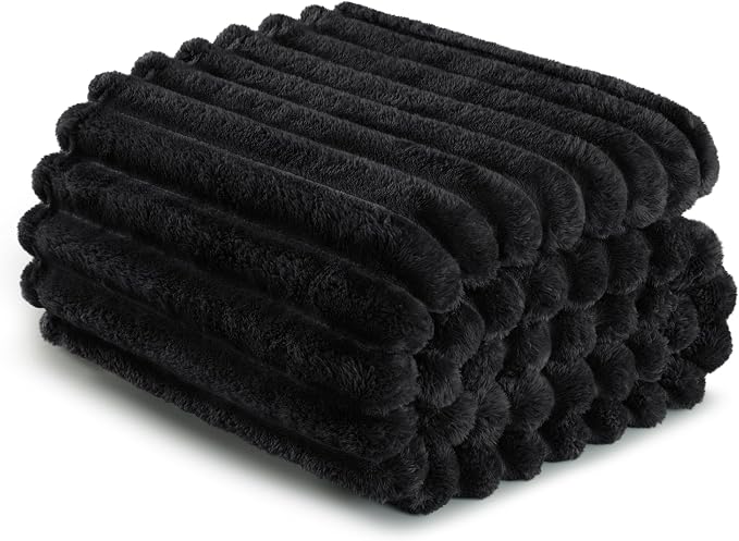 Exclusivo Mezcla Striped King Size Fleece Blanket - Image 8