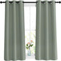 NICETOWN Short Blackout Sage Green Curtains & Drapes by NICETOWN