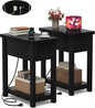 Armocity Narrow End Table Set of 2 by Armocity