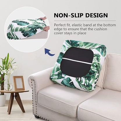 Printed Couch Cushion Covers, Sofa Covers Washable - Image 3