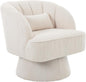 Garvee Ultra-Plush Swivel Accent Chair, 360° Barrel Lounge Chair by Garvee