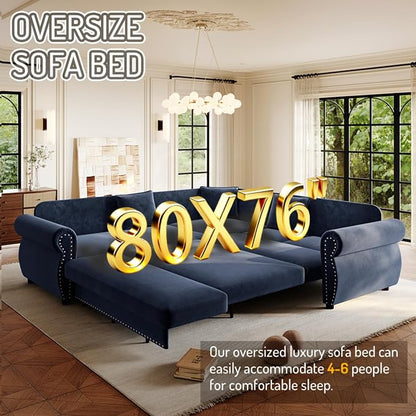 88.2" Sectional Sleeper Sofa - Image 6