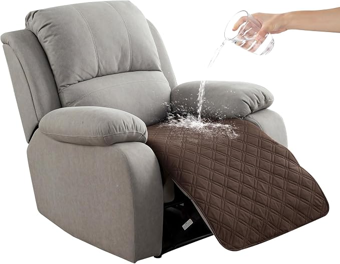 Genina Waterproof Recliner Chair Covers, Recliner Cover by Genina
