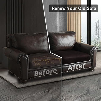 ANARACHON Leather Look Couch Cushion Covers Sofa Seat Slipcovers Sets Couches - Image 7