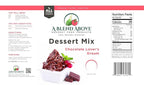 A Blend Above Chocolate Lover's Dream Pie Mix - No Bake, All Natural, Vegan, Gluten Free, No MSG - Instant Dessert Mix, Fruit Dip, Bagel Topping, Frosting, Cheesecake Filling - Makes 16 Oz (Pack of 3)
