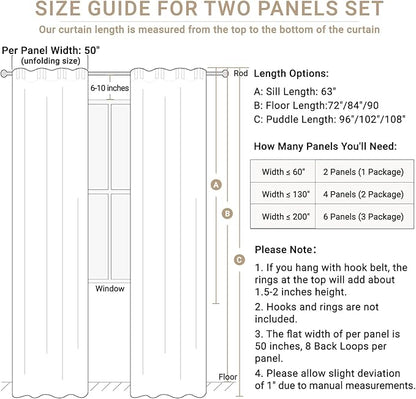 Linen Textured Total Blackout Curtains - Image 8
