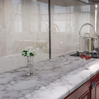 Art3d 200" * 17.3" Marble Paper Countertops - Image 6