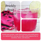Ancient Roots Prickly Pear Powder - Freeze-Dried, All-natural, No Sugar Added, Cocktail Mix, Smoothie and Tea Mix, Resealable Pouch - 10.5 ounces (75 servings)