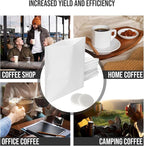 Complete Filter Replacement Set for Toddy Cold Brew System - Includes 10 Reusable Felt Filters and 50 Paper Filter Bags