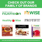 Nutmeg State Nutrition - Fruit Drink - High Protein, Low Calorie, Low Carb, Low Sugar, Fat Free, Loaded with Vitamins, 7 Servings Per Box (Wildberry, 1 Pack)