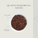 Luxmi Estates Rooibos Vanilla Organic Rooibos Tea (50 Tea Bags) Caffeine Free Tea Bags For Relaxing, Calming, and Stress Relief, With Certified Organic Herbal Tea