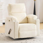 Swivel Rocker Recliner with Adjustable Armrests, Rocking Nursery Chair with by Rhevoy