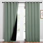 NICETOWN 100% Blackout Window Curtain Panels, Cold and Full Light Blocking by NICETOWN