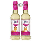 Jordan's Skinny Syrups Sugar Free Coffee Syrup, Caramel Pecan Flavor Drink Mix, Zero Calorie Flavoring for Chai Latte, Protein Shake, Food & More, Gluten Free, Keto Friendly, 25.4 Fl Oz, 2 Pack