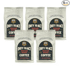 Duty to Act Medium Roast Ground Coffee, 2 lbs (Pack of 5)