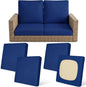 4Pcs Patio Cushion Covers Stretch Outdoor Furniture Protector Slipcovers | by pickyNproud