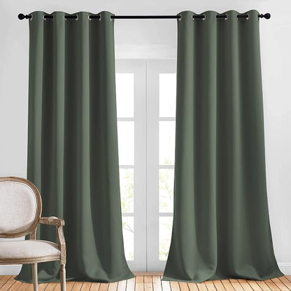 NICETOWN Living Room Curtains 95 inch Long by NICETOWN
