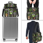 Green Coffee Cafe Maker Carrying Bag Travel Case Compatible with Keurig K-Mini or K-Mini Plus Portable Single Serve Coffee Brewer Case with Pockets for K-cup Pods