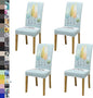 BIETYONE Stretch Dining Chair Covers Set of 4, Soft Removable Washable Kitchen by BIETYONE
