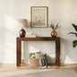 Plank+Beam Modern 46 Inch Console Table, Solid Pine Wood Entryway Table by PlankBeam
