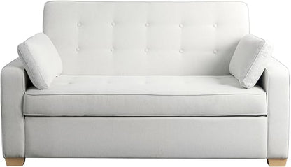 Serta® Ainsley Convertible Loveseat Sleeper Sofa – 3-in-1 Loveseat, Lounger & - Image 2