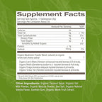 Om Mushroom Superfood Matcha Latte Blend Mushroom Powder, 8.47 Ounce Canister, 30 Servings, Green Tea, Lion's Mane, Reishi, Chaga, Turkey Tail, Focus & Stress Support Supplement