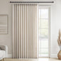 Topfinel 102 Inch Curtains 1 Panels Set, One Packs Pinch Pleat Back Tab Linen by Topfinel