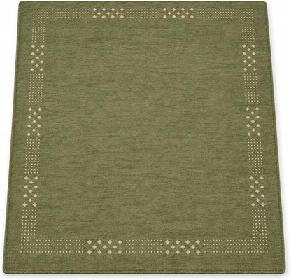 HAND KNOTTED LOOM WOOL ECO-FRIENDLY AREA RUGS - Image 3