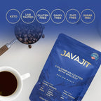 Colombian Coffee with Shilajit – Medium Roast Organic Ground Coffee, Energy & Immunity Boost, 250mg Himalayan Shilajit per Serving, 16 Servings