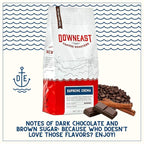 Downeast Coffee Roasters Whole Bean Coffee - Supreme Crema Espresso - Select Central and South American Highlands (2 lb Bag)