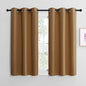 NICETOWN Sleek Blackout Curtains 50 inches Length by NICETOWN